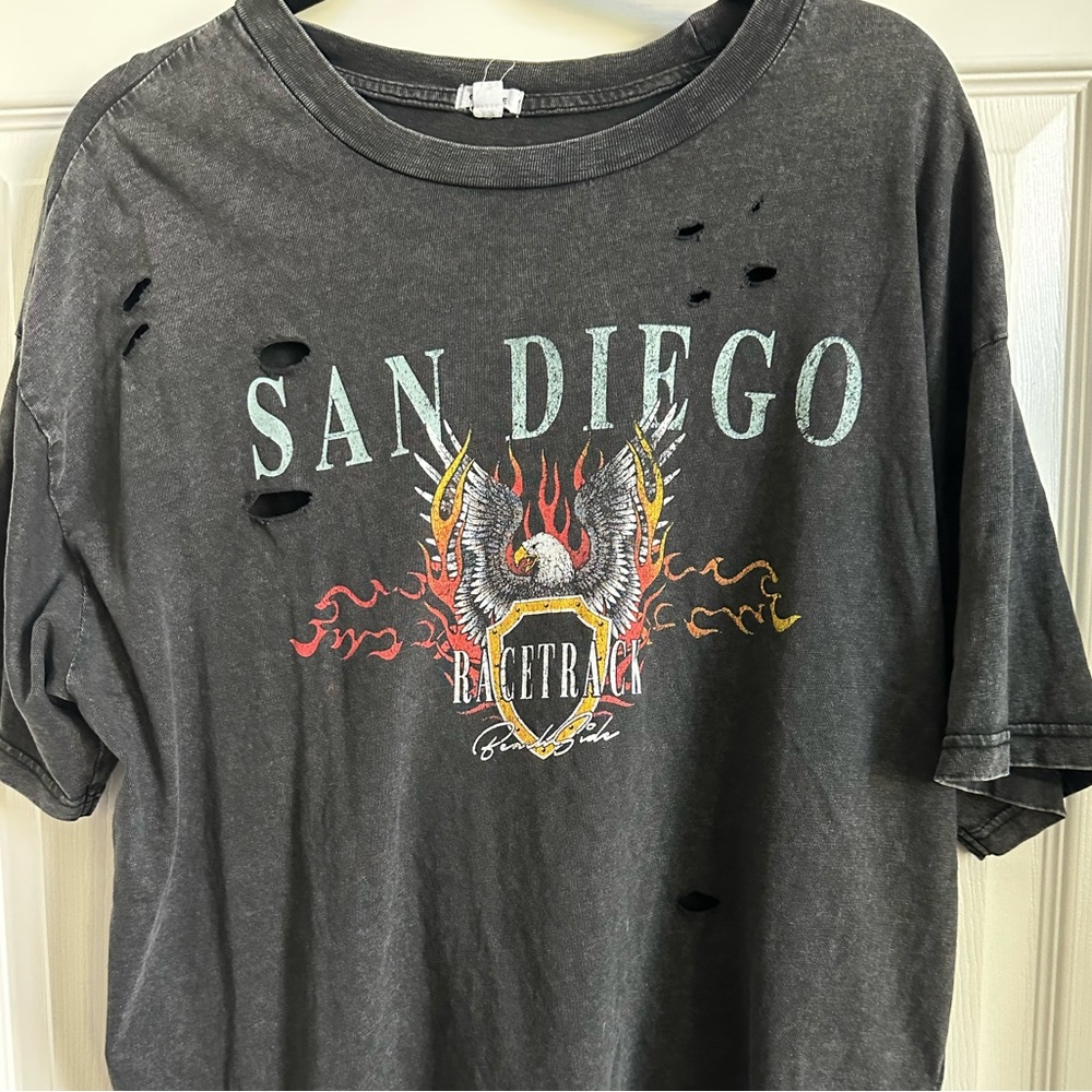 Garage Black San Diego Tee Short Sleeve